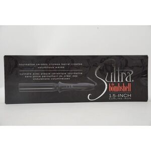 Sultra The Bombshell Clipless Rod Curling Wand, 1.5" Brand New